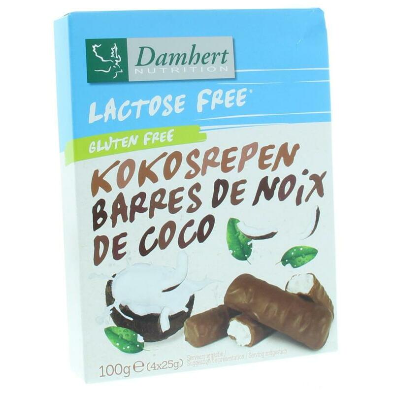 Damhert Kokosrepen lactosevrij 100g