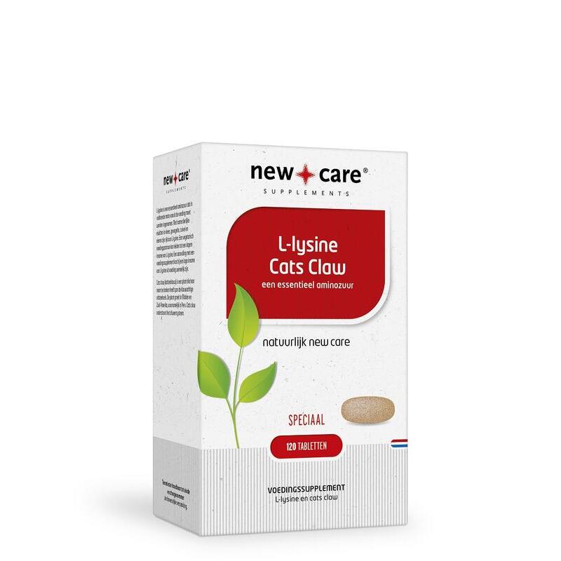 New Care L-Lysine cats claw 120tb