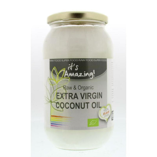 It's Amazing Kokosolie extra virgin in glas bio 1000ml