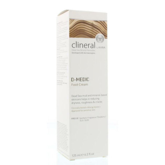 Ahava Clineral D-medic foot cream 125ml