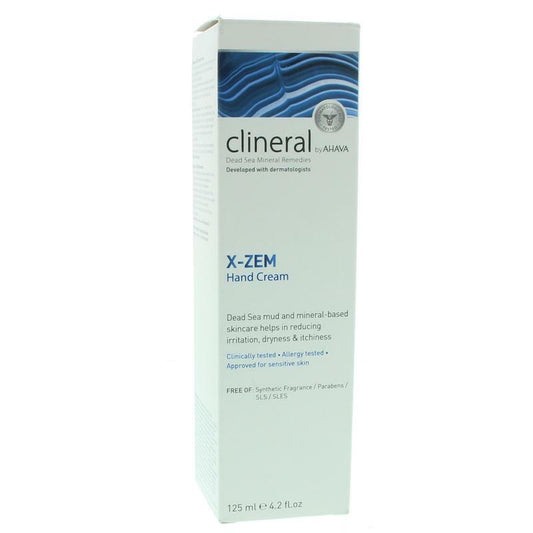 Ahava Clineral x-zem hand cream 125ml