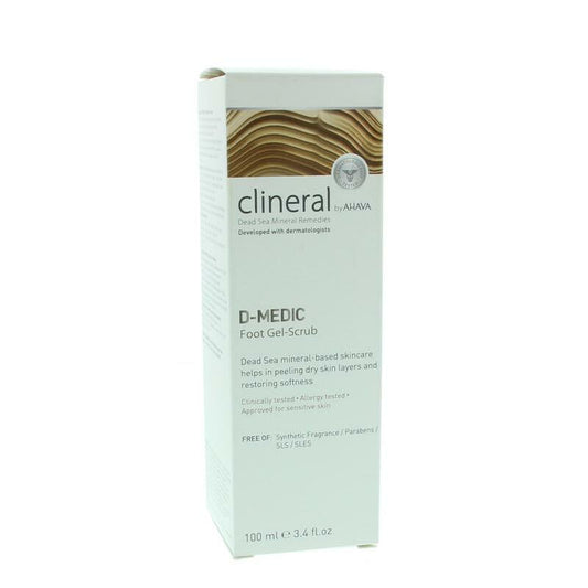 Ahava Clineral D-medic foot gel scrub 100ml