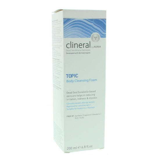 Ahava Clineral topic body cleansing foam 200ml