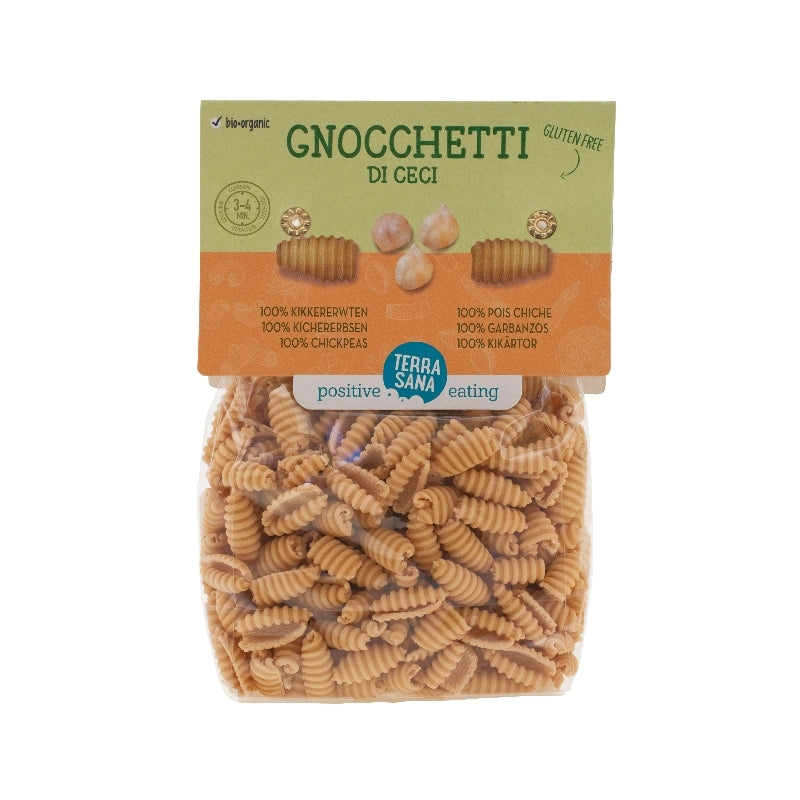 Terrasana Gnocchetti di ceci 100% kikkererwtenmeel bio 250g