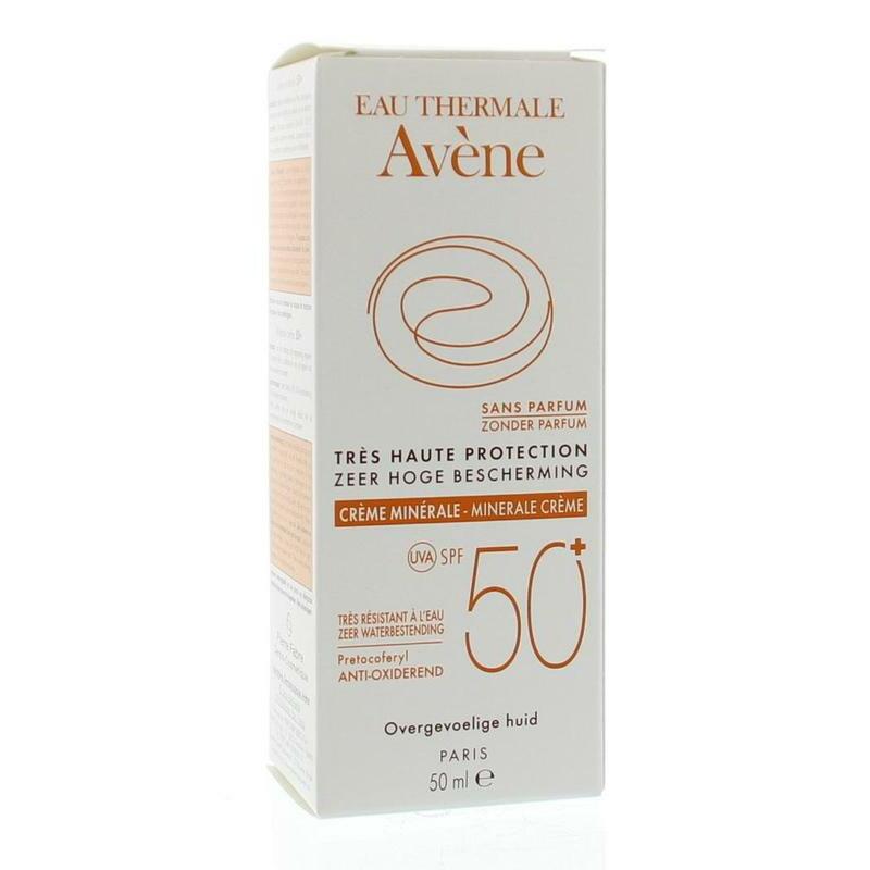 Avene Sun protect mineral cream 50+ 50ml