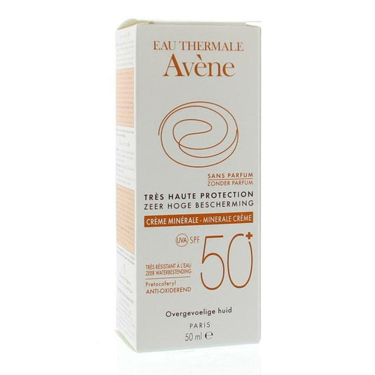 Avene Sun protect mineral cream 50+ 50ml