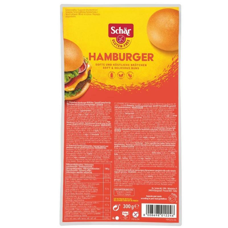 Dr Schar Hamburgerbroodjes 4st