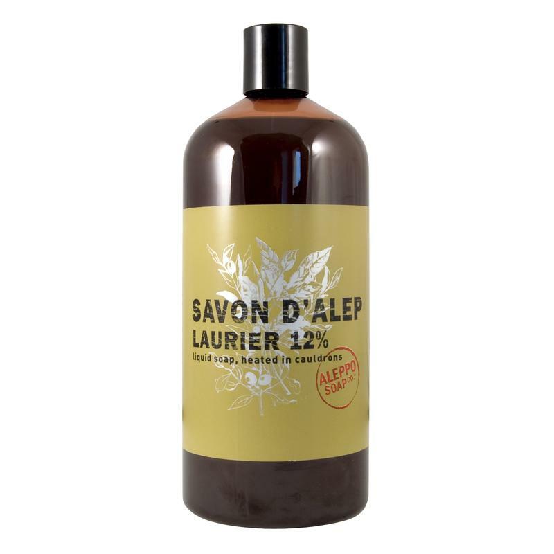 Aleppo Soap Co Aleppo zeep 12% laurier navul 1000ml