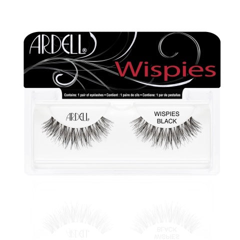 Ardell Kunstwimpers natural wispies zwart 2st