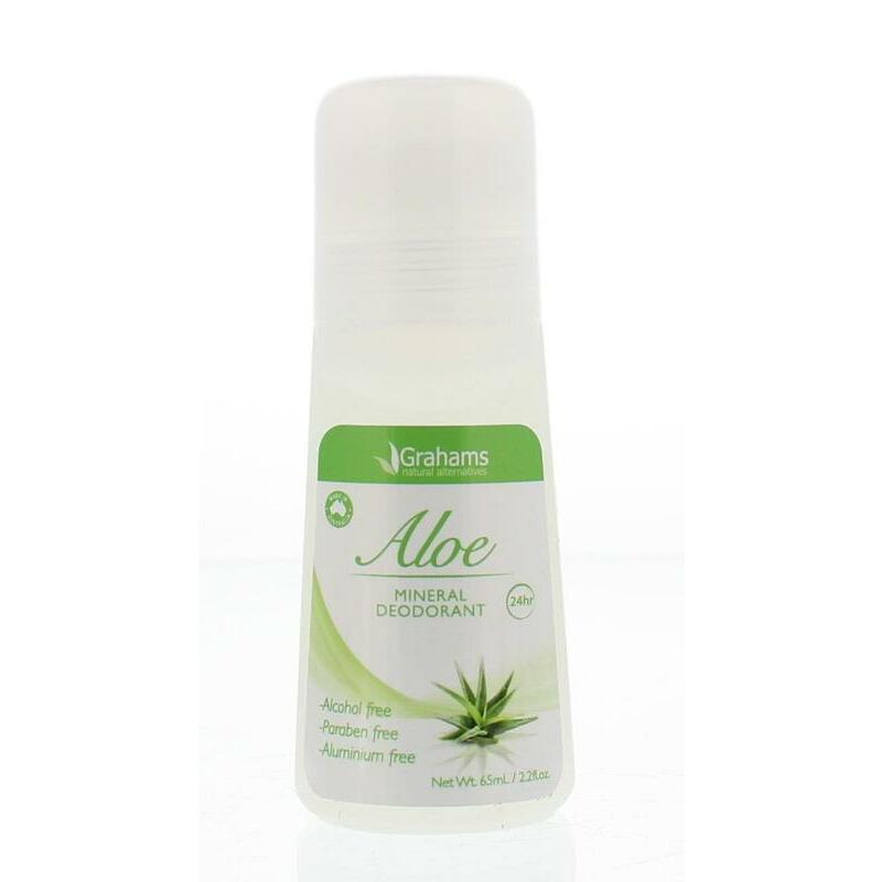 Grahams Deodorant mineral aloe 65ml