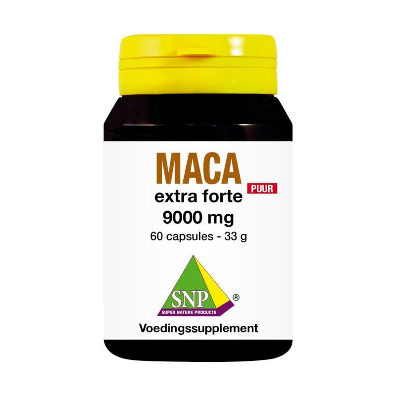 SNP Maca extra forte 9000 mg puur 60ca