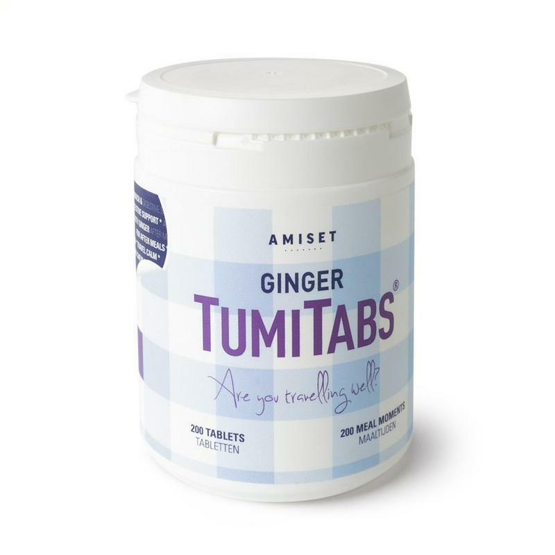 Amiset Tumitabs ginger - Maagtabletten 200st