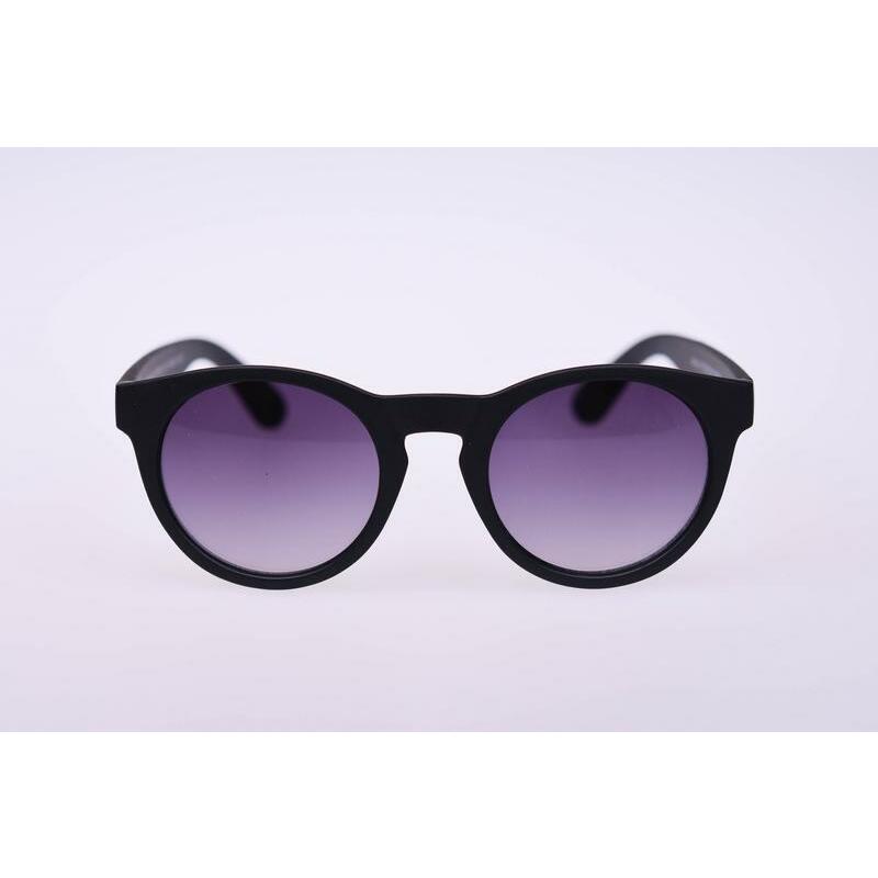 Haga Eyewear Zonnebril mat zwart rond 1st