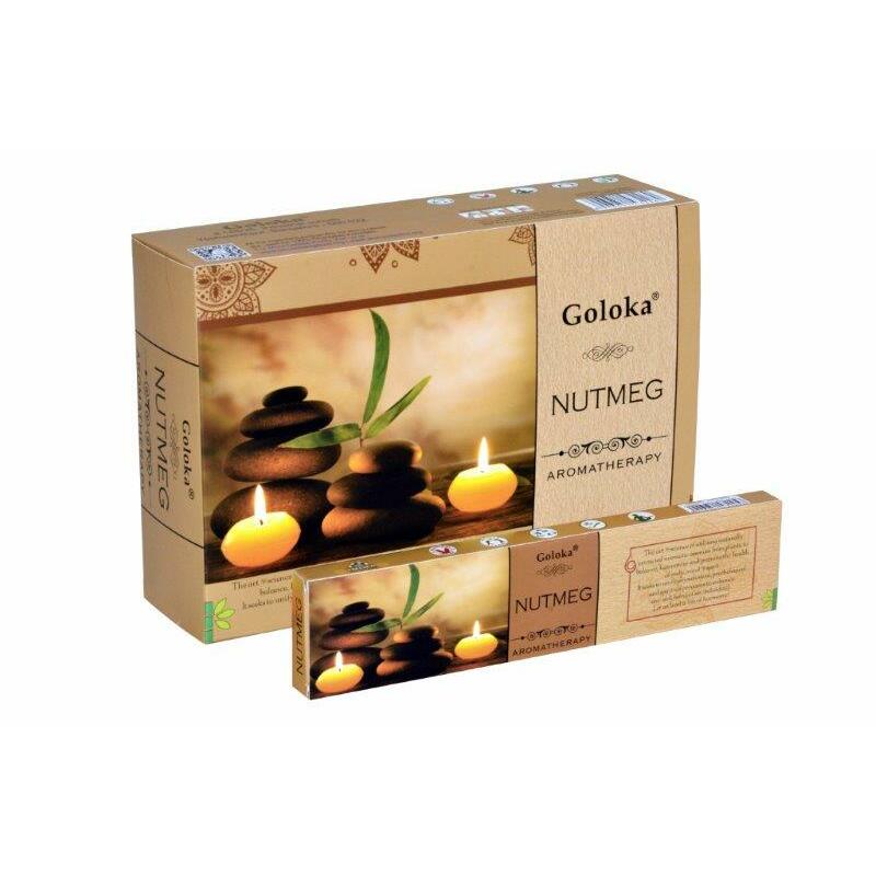 Goloka Wierook goloka aromatherapy nutmeg 15g