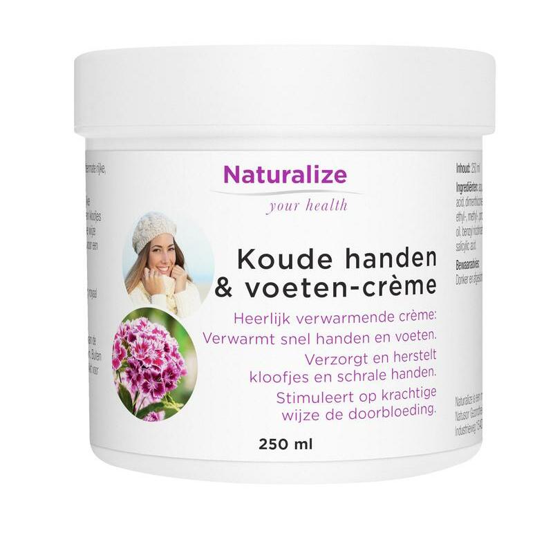 Naturalize Koude handen en voeten creme 250ml