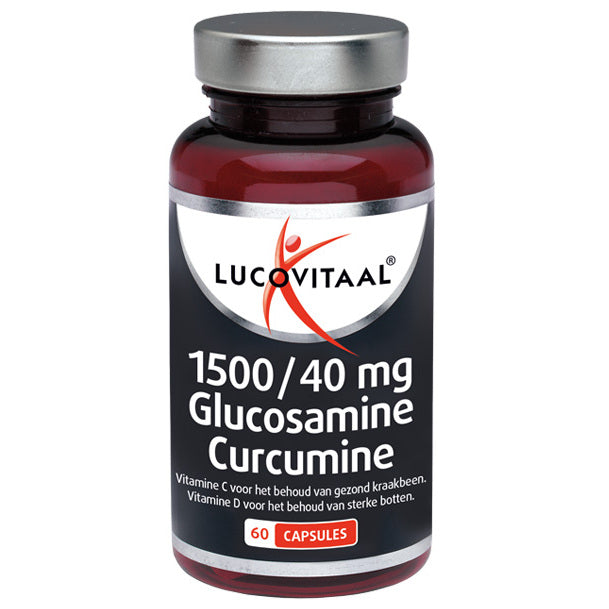 Lucovitaal Glucosamine & curcumine 1500/40 mg 60ca