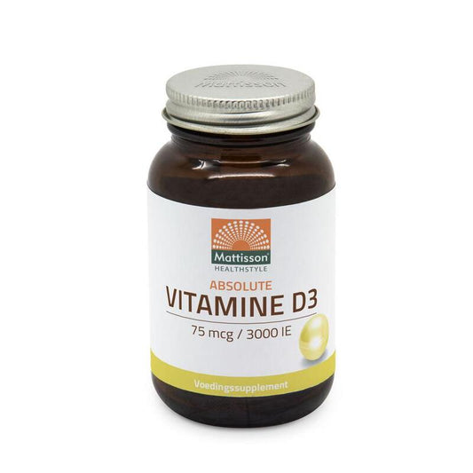 Mattisson Vitamine D3 75 mcg 3000IE 240sft