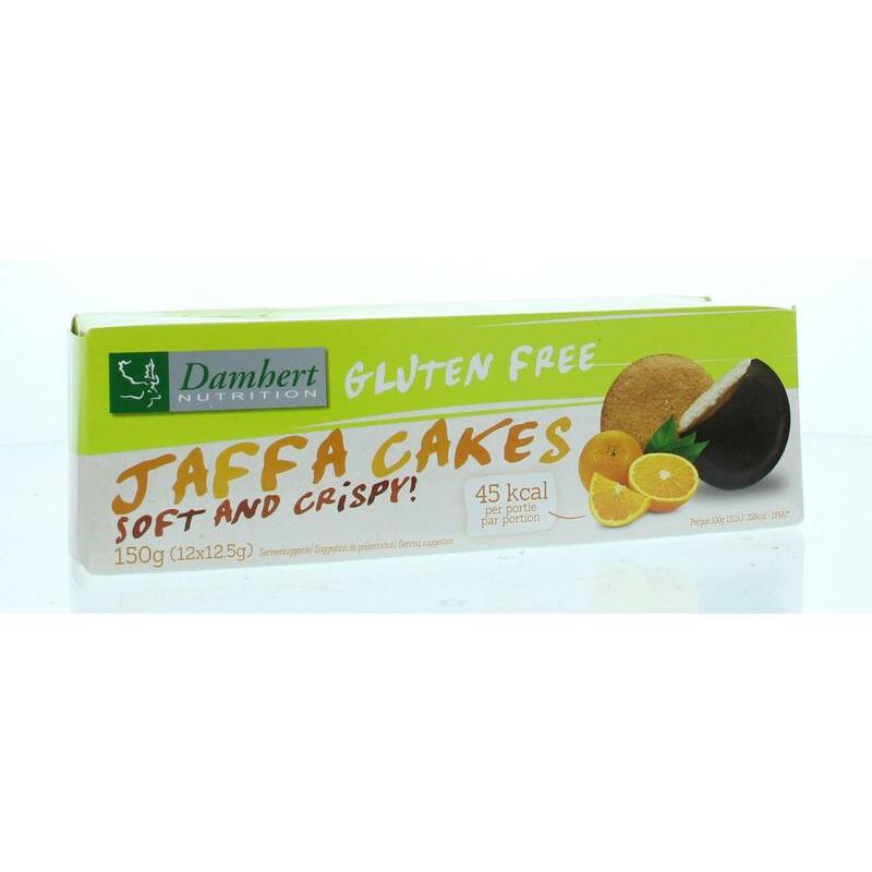 Damhert Jaffa cakes glutenvrij 150g
