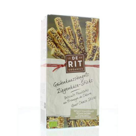 De Rit Sesam geitenkaas stengel bio 100g
