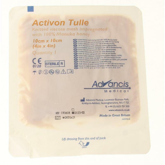 Advancis Activon manuka gaasverband 10 x 10 1st