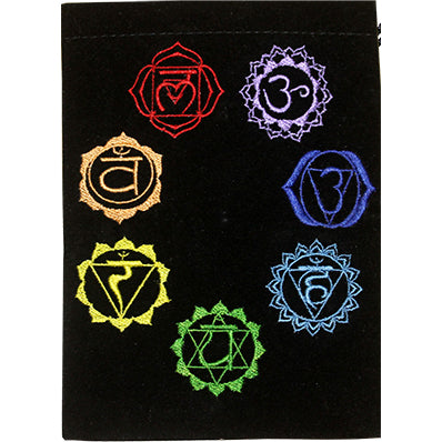 Green Tree Tarot tasje 7 chakra 14 x 17 cm 1st