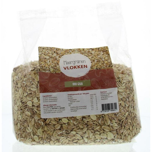 Mijnnatuurwinkel Meergranen vlokken 1000g