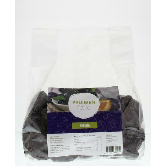Mijnnatuurwinkel Pruimen met pit 1000g