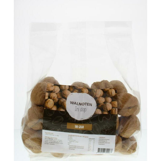 Mijnnatuurwinkel Walnoten in dop 500g