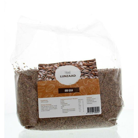 Mijnnatuurwinkel Lijnzaad heel 1000g