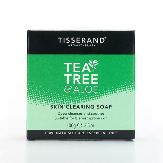 Tisserand Skin clearing soap tea tree aloe 100g