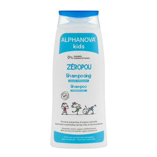 Alphanova Kids Zeropou shampoo preventie hoofdluis 200ml