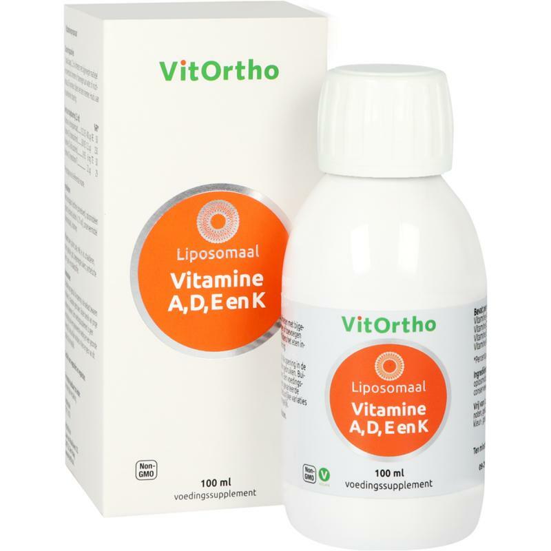 Vitortho Vitamine A D E en K liposomaal 100ml