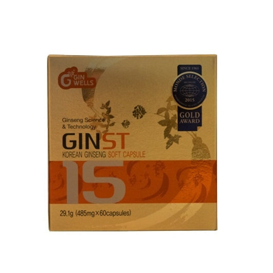 Ilhwa Ginst15 Korean ginseng soft capsules 60ca