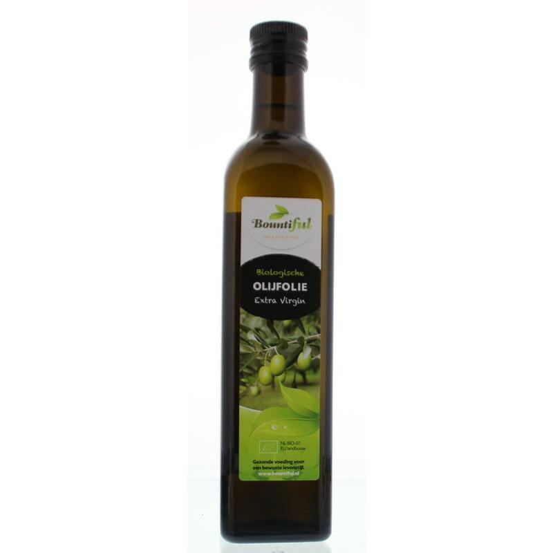 Bountiful Olijfolie extra virgin bio 500ml