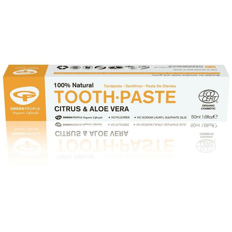 Green People Tandpasta citrus 50ml