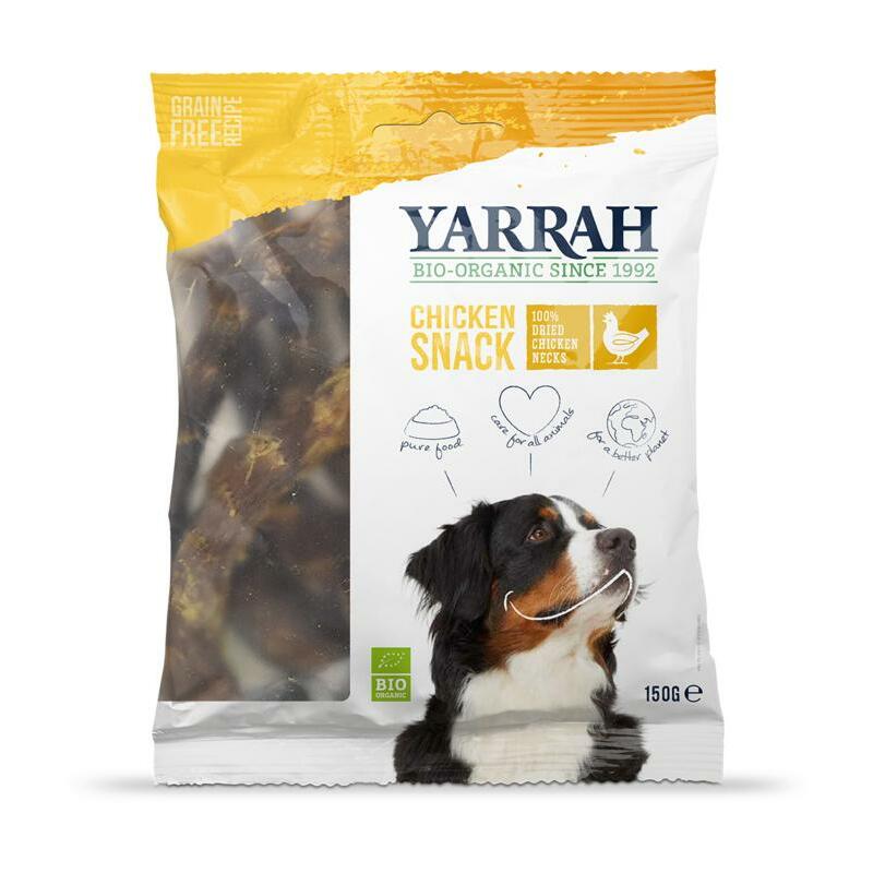 Yarrah Hond kippennekken bio 150g