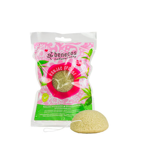 Benecos Konjac spons green tea 1st