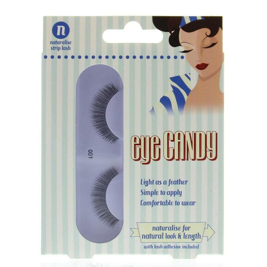 Eyecandy Strip lash 001 naturalise 1set