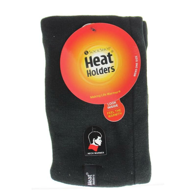 Heat Holders Mens neck warmer one size black 1st