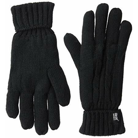 Heat Holders Ladies cable gloves maat M/L black 1paar