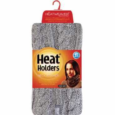 Heat Holders Ladies neck warmer light grey 1st