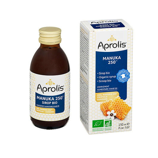 Aprolis Siroop manuka propolis guarana bio 150ml