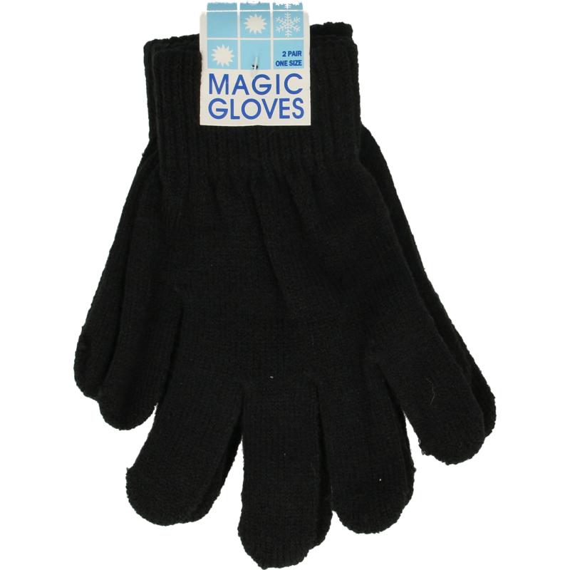 Magic Gloves Winterhandschoenen assorti kleuren 2paar