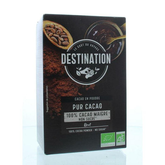 Destination Cacao 100% mager 10-12% bio 250g