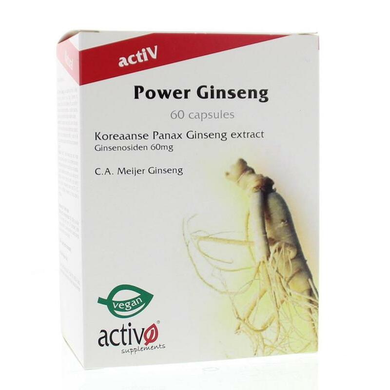 Activo Power ginseng 60ca