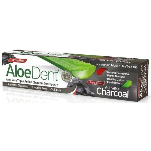Aloe Dent Aloe dent tandpasta charcoal 100ml