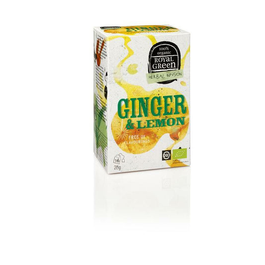 Royal Green Ginger & lemon bio 16st