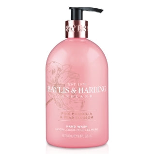 Baylis & Harding Hand wash pink magnolia & pear blossom 500ml