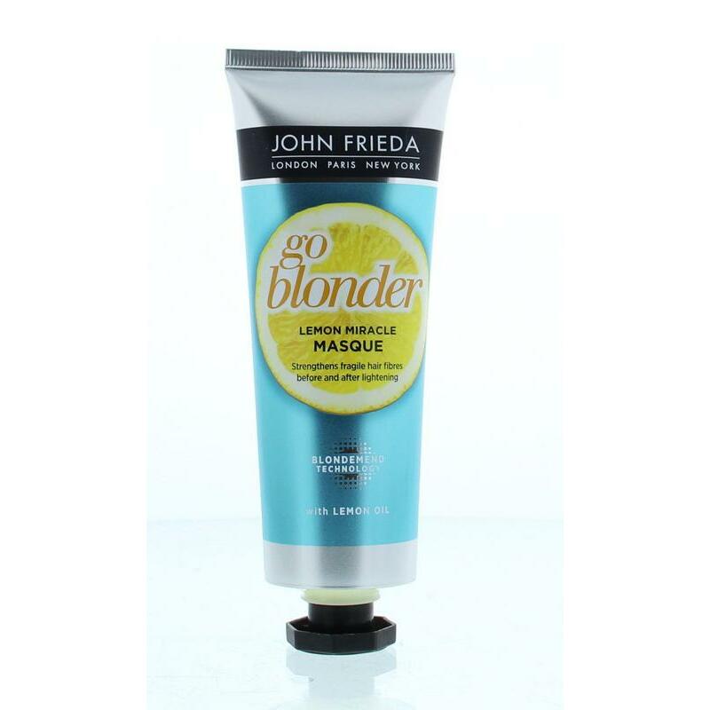 John Frieda Sheer blonde go blonder lemon miracle mask 100ml