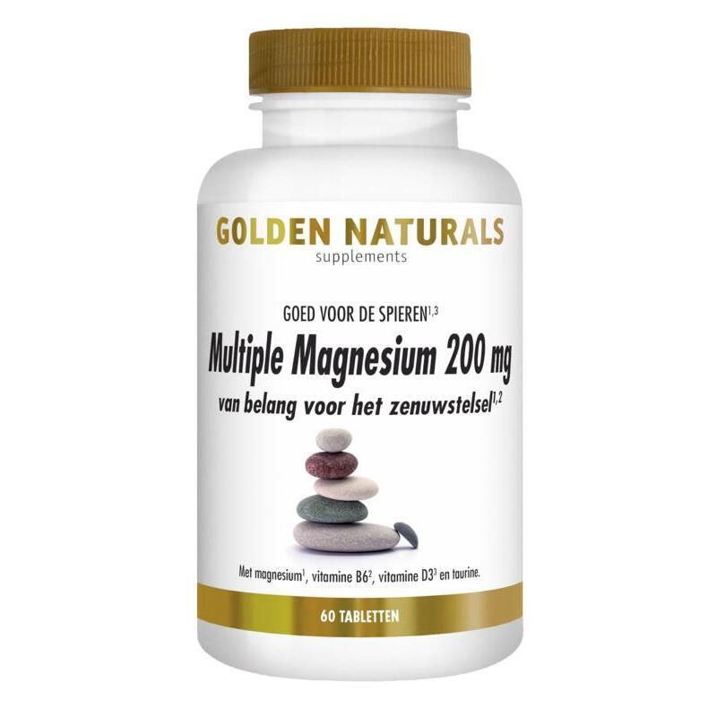 Golden Naturals Multiple magnesium 200 mg 60vc